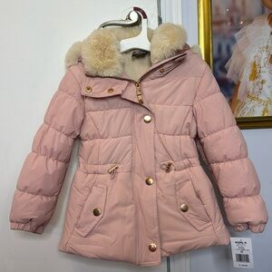 Toddler Girls Pink Winter Jacket